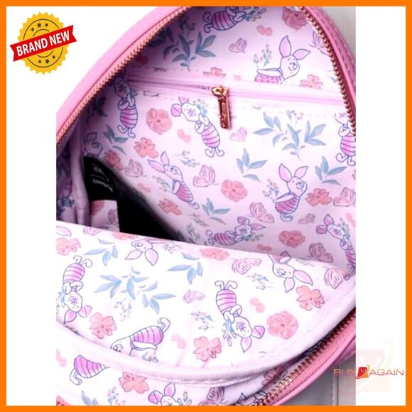 Mini Backpack with Adjustable Straps, Front Zipper Pocket, Faux Leather main image 4